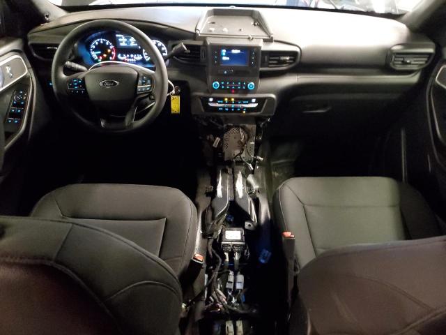 1FM5K8AB4NGA27114 - 2022 FORD EXPLORER POLICE INTERCEPTOR BLACK photo 8