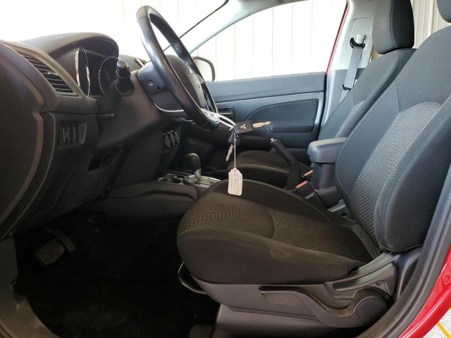 JA4AR3AW5GZ033610 - 2016 MITSUBISHI OUTLANDER ES RED photo 7