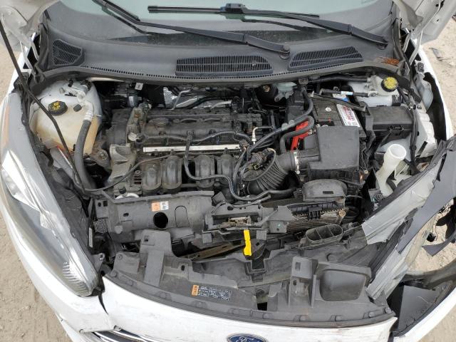 3FADP4EJ9KM123520 - 2019 FORD FIESTA SE WHITE photo 11