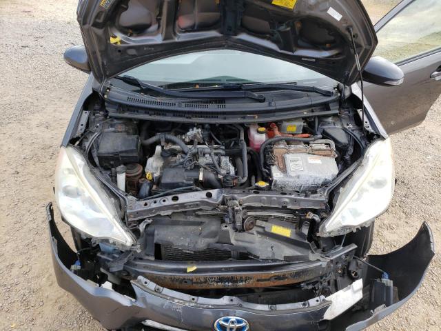 JTDKDTB38C1025300 - 2012 TOYOTA PRIUS C GRAY photo 11