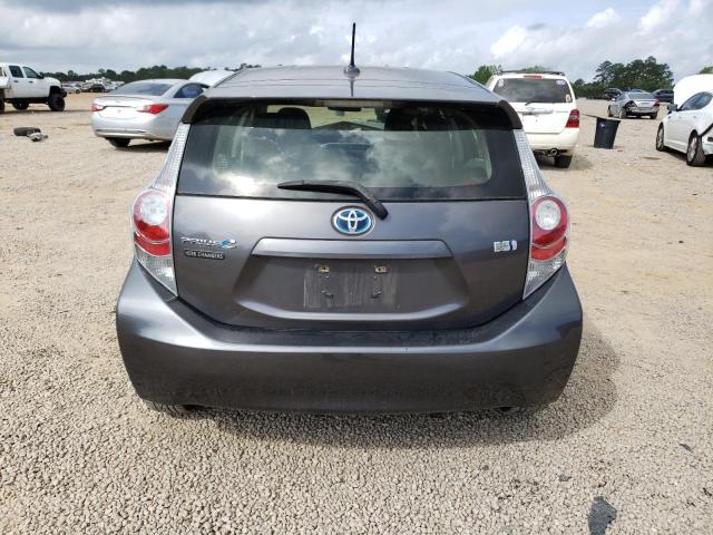 JTDKDTB38C1025300 - 2012 TOYOTA PRIUS C GRAY photo 6