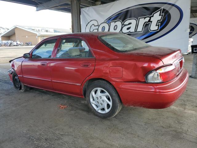 1YVGF22C1Y5119698 - 2000 MAZDA 626 ES 红色 照片 2