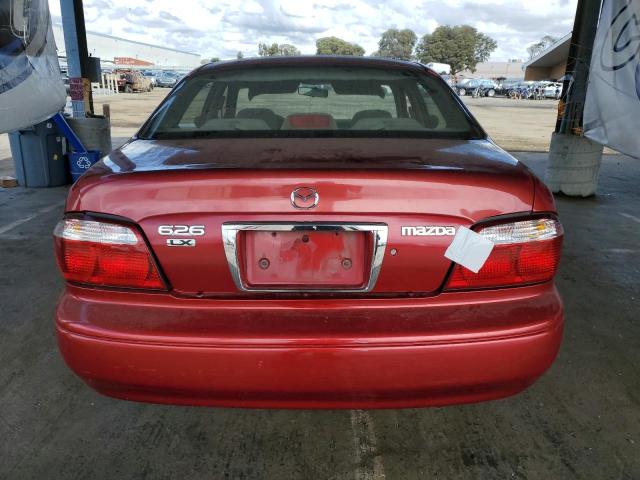 1YVGF22C1Y5119698 - 2000 MAZDA 626 ES 红色 照片 6