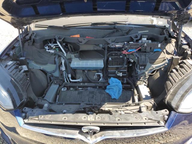 5YJXCAE29LF242961 - 2020 TESLA MODEL X BLUE photo 12