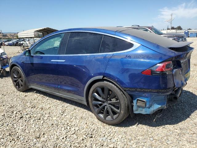5YJXCAE29LF242961 - 2020 TESLA MODEL X BLUE photo 2
