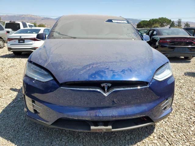 5YJXCAE29LF242961 - 2020 TESLA MODEL X BLUE photo 5