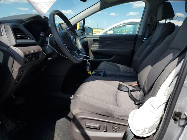 5FNRL6H59LB026006 - 2020 HONDA ODYSSEY EX SILVER photo 7