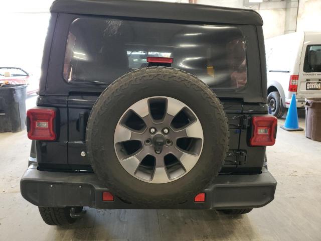 1C4HJXEN3LW167788 - 2020 JEEP WRANGLER U SAHARA BLACK photo 6