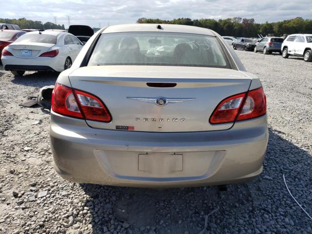 1C3LC46K78N124340 - 2008 CHRYSLER SEBRING LX GOLD photo 6