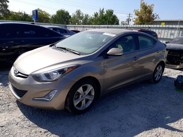 5NPDH4AE2GH672053 - 2016 HYUNDAI ELANTRA SE GRAY photo 1