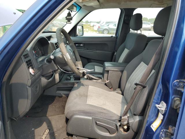 1J4PN2GK8AW180128 - 2010 JEEP LIBERTY SPORT BLUE photo 7