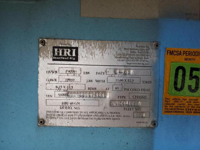 5ABE402023B034243 - 2003 HEARTLAND UNKNOWN Pomarańczowy zdjęcie 10