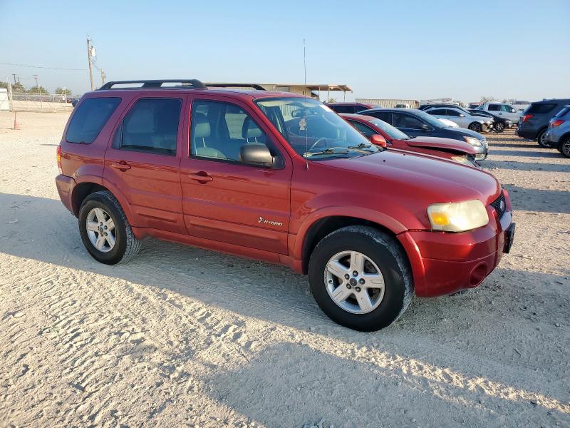 1FMCU49H67KA92971 - 2007 FORD ESCAPE HEV წითელი ფოტო 4