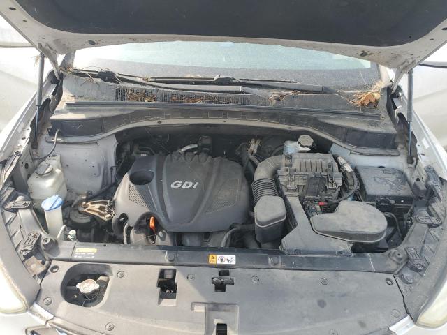 5XYZT3LB6DG057056 - 2013 HYUNDAI SANTA FE S SILVER photo 12