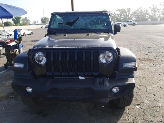 1C4HJXDG1PW617074 - 2023 JEEP WRANGLER SPORT BLACK photo 5