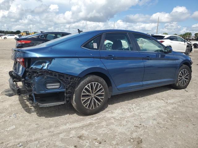 3VWC57BU8MM025445 - 2021 VOLKSWAGEN JETTA S BLUE photo 3