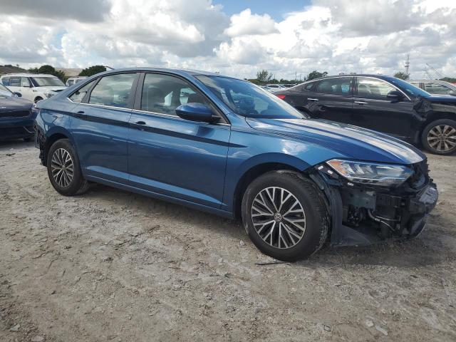 3VWC57BU8MM025445 - 2021 VOLKSWAGEN JETTA S BLUE photo 4