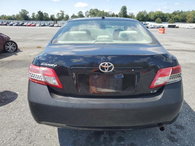 4T1BF3EK3BU186272 - 2011 TOYOTA CAMRY BASE Negro foto 6