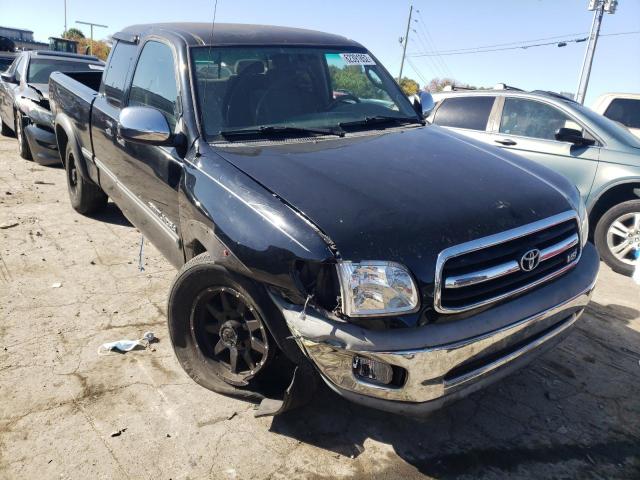 5TBBT4411YS106775 - 2000 TOYOTA TUNDRA ACCESS CAB BLACK photo 1