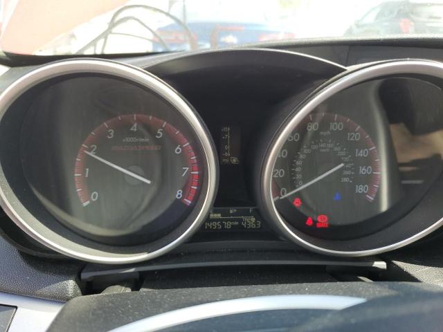 JM1BL1L33C1570049 - 2012 MAZDA SPEED 3 RED photo 9