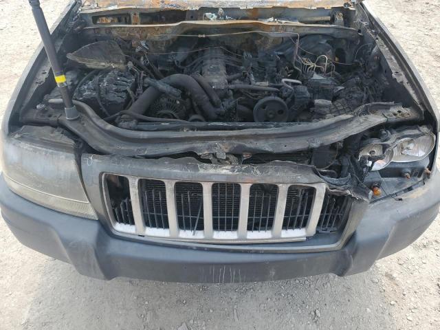 1J4GW48S54C162909 - 2004 JEEP GRAND CHEROKEE LAREDO 灰色 照片 12