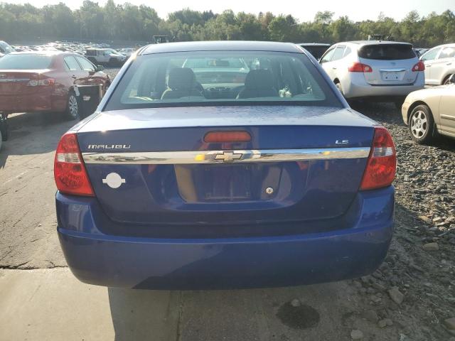 1G1ZS58F07F185075 - 2007 CHEVROLET MALIBU LS BLUE photo 6