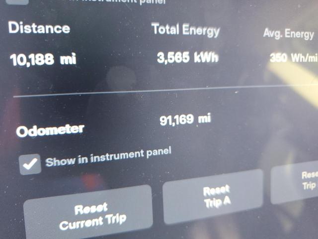 5YJSA1H11EFP56969 - 2014 TESLA MODEL S Կարմիր լուսանկար 9