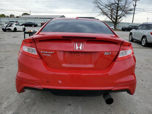 2HGFG4A54CH701195 - 2012 HONDA CIVIC SI RED photo 6