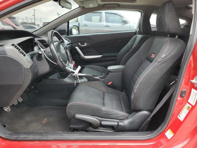 2HGFG4A54CH701195 - 2012 HONDA CIVIC SI RED photo 7