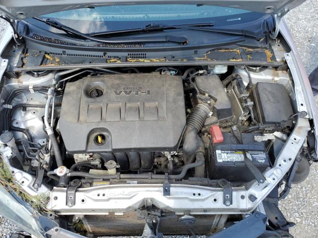 5YFBURHE2KP947891 - 2019 TOYOTA COROLLA L SILVER photo 11