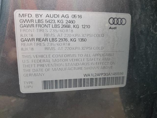 WA1L2AFP3GA145596 - 2016 AUDI Q5 PREMIUM PLUS Grau Foto 12