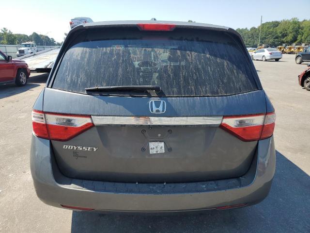 5FNRL5H63CB074331 - 2012 HONDA ODYSSEY EXL GRAY photo 6
