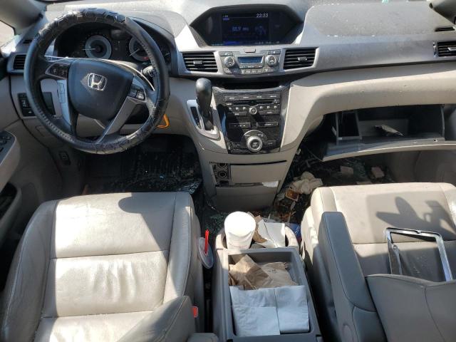 5FNRL5H63CB074331 - 2012 HONDA ODYSSEY EXL GRAY photo 8