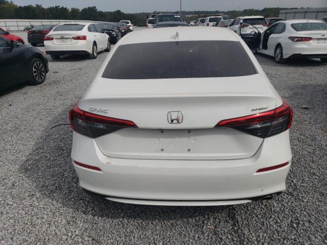 2HGFE2F57PH510136 - 2023 HONDA CIVIC SPORT თეთრი ფოტო 6