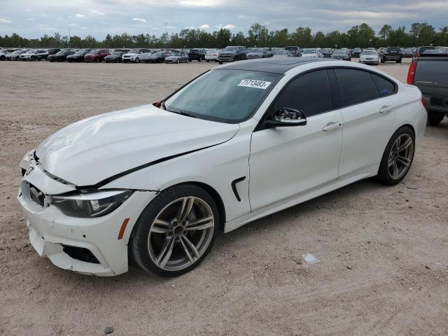 WBA4J5C56JBF06313 - 2018 BMW 440I GRAN COUPE WHITE photo 1