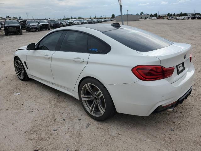 WBA4J5C56JBF06313 - 2018 BMW 440I GRAN COUPE WHITE photo 2