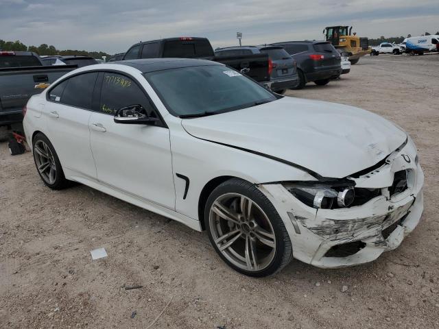 WBA4J5C56JBF06313 - 2018 BMW 440I GRAN COUPE WHITE photo 4