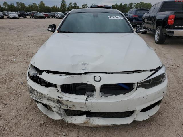 WBA4J5C56JBF06313 - 2018 BMW 440I GRAN COUPE WHITE photo 5