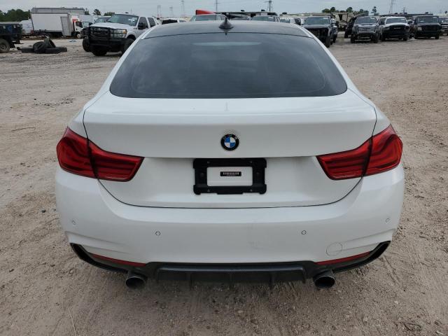 WBA4J5C56JBF06313 - 2018 BMW 440I GRAN COUPE WHITE photo 6