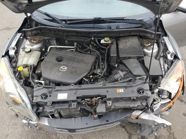 JM1BL1VG5C1508796 - 2012 MAZDA 3 I SILVER photo 11