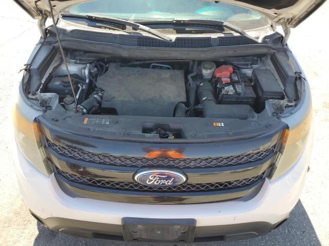 1FM5K8GT2DGC91009 - 2013 FORD EXPLORER SPORT 白色 照片 12