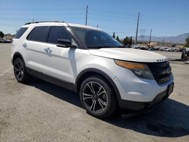 1FM5K8GT2DGC91009 - 2013 FORD EXPLORER SPORT 白色 照片 4