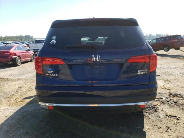 5FNYF6H99GB122133 - 2016 HONDA PILOT TOURING BLUE photo 6