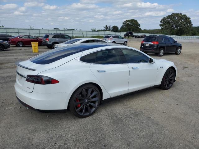 5YJSA1H11EFP42537 - 2014 TESLA MODEL S Ağ foto 3