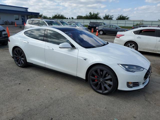 5YJSA1H11EFP42537 - 2014 TESLA MODEL S Ağ foto 4