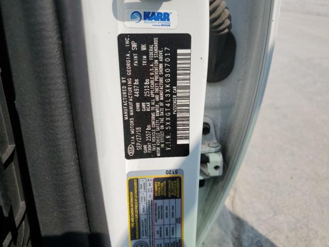 5XXGT4L3XKG307017 - 2019 KIA OPTIMA LX WHITE photo 13