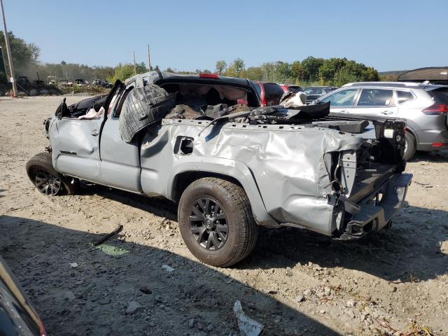 3TYSZ5AN0MT031990 - 2021 TOYOTA TACOMA ACCESS CAB GRAY photo 2