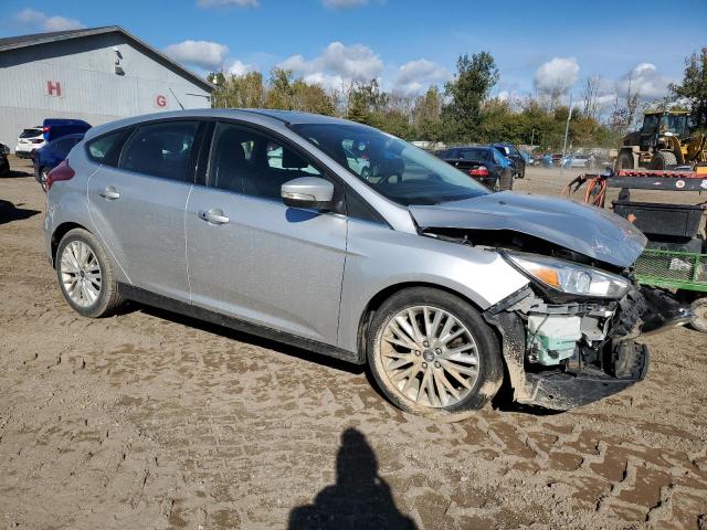 1FADP3N21JL296287 - 2018 FORD FOCUS TITANIUM SILVER photo 4