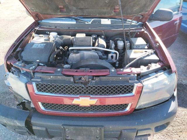 1GNDT13S672295123 - 2007 CHEVROLET TRAILBLAZE LS BURGUNDY photo 12