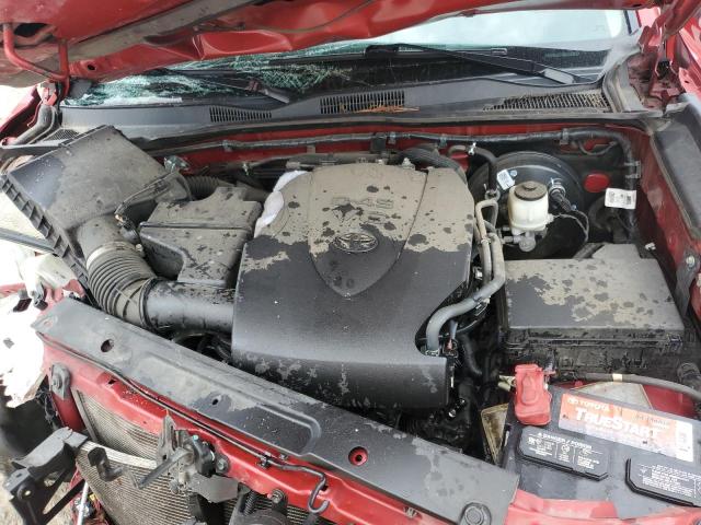 3TMCZ5AN9LM327203 - 2020 TOYOTA TACOMA DOUBLE CAB წითელი ფოტო 11